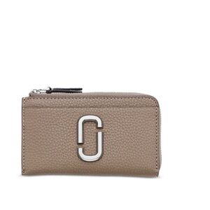 Marc Jacobs Top Pebbled Leather Wallet